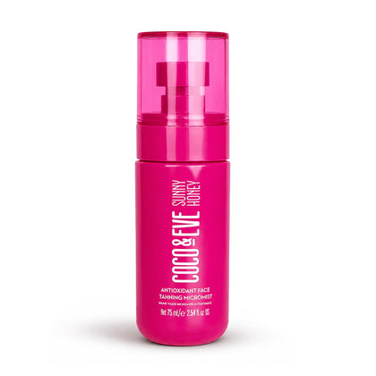 Face Tanning Micromist – Sunless Facial Self Tanner Ultra Fine Mist for Face, Included Hyaluronic Acid &