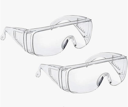 Eye Safety Goggles 2 Pack – Anti-Fog, Shatterproof & Scratch-Resistant Eye Protection | ANSI Z87.1 & EN166 UV