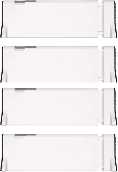 Tot Expandable Drawer Dividers, 4-Pack Drawer Organizers