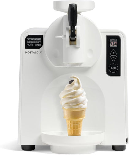 Easy-Dispensing Soft Serve Ice Cream Machine - Ice Cream Maker for Frozen Yogurt, Sorbet, Gelato, Drinks, and More in