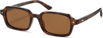 Trendy Rectangle Polarized Sunglasses Womens Mens SJ2610 | Small Cute 90s Y2k Retro Fashion Vintage Sunnies Slim Thin