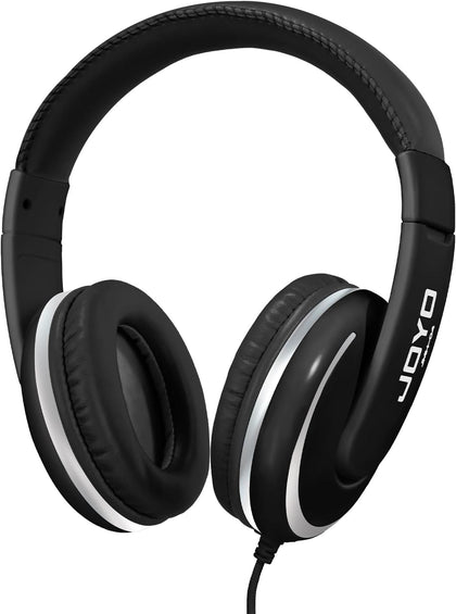 Over Ear Headphones Wired Studio Headphones with 1/4 to 3.5mm Jack for Guitar Amplifier Keyboard Recording Podcast DJ
