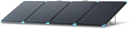 400W Portable Solar Panel, Premium Materials for Decades of Use | Foldable Suitcase for Power Stations, Plug and Play