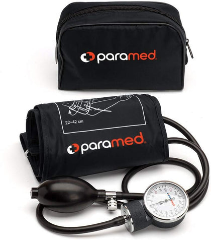Aneroid Sphygmomanometer – Manual Blood Pressure Cuff with Universal Cuff 8.7-16.5" and D-Ring – Carrying Case in the
