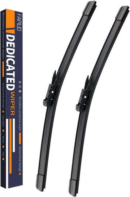 Replacement for Chevrolet Silverado 2008-2013,GMC Sierra 2007-2013 Silent Wipers -FAPIUO Front Windshield Wipers