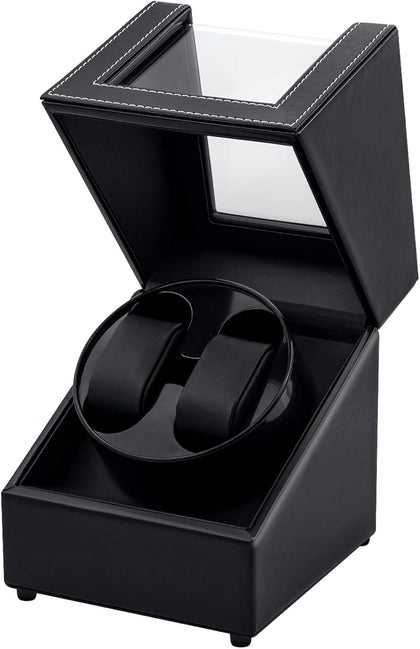 Watch Winder for Automatic Watches, Double Automatic Watch Winder Box with Quiet Japan-made Motor, Automatic Watch