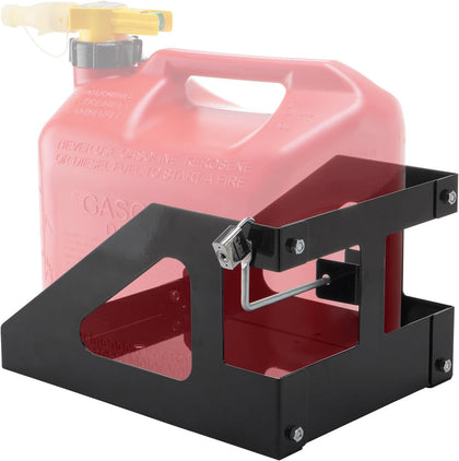 5 Gallon Trailer Gas Can Holder Rack, Compatible with No-Spill 5 Gal Cans | Heavy Duty Mount for Trailers & Trucks