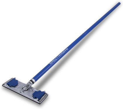 Pole Sander, 48 Inch Aluminum Handle, Drywall Sander | No-Slip Swivel Head, Quick-Change Clamps, Sands Drywall Joints