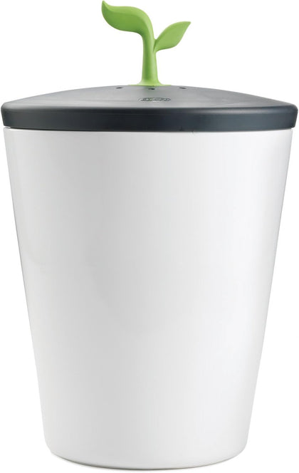 401-420-120 EcoCrock Counter Compost Bin Black and White 3.3 liter 1