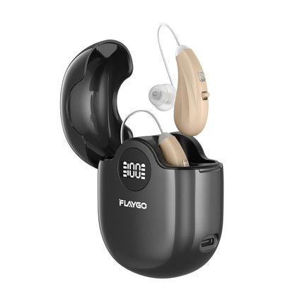 Flaygo Hearing Aids for Seniors,Hearing Aids for People with Hearing Loss, Sound Quality Restoration, Intelligent