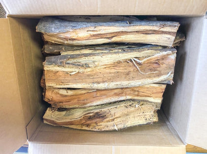 Pizza Oven Wood – Hawaiian Kiawe Mesquite Firewood Sticks (Large Box) for Ooni, Gozney & Solo Stove | Kiln Dried