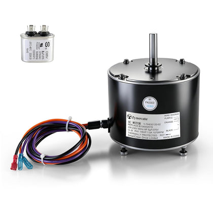 B13400251S B13400251 Condenser Fan Motor 1/6 HP 208-230V 1075 RPM Fan Motor | Replaces for Goodman Amana Janitrol
