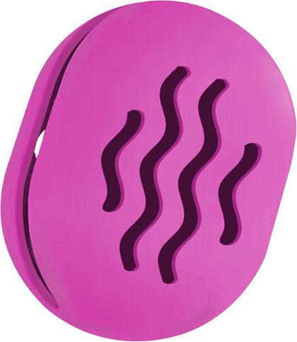 Makeup Sponge & Beauty Blender Travel Case - Shatterproof Silicone Holder, Portable Storage Organizer (Purple)