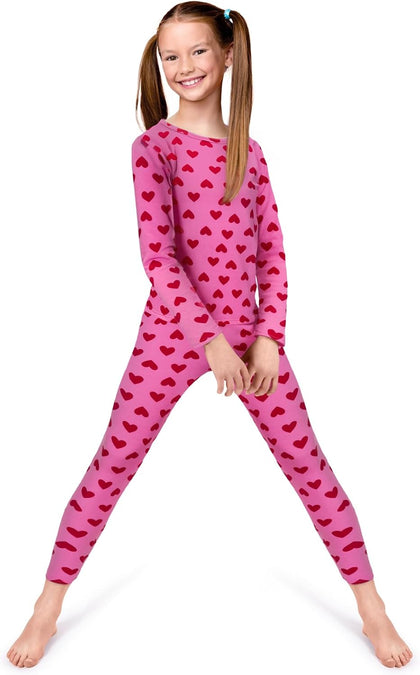Thermal Underwear for Kids, Girls Thermals Long Johns Underwear, Base Layer for Cold weather/skiing