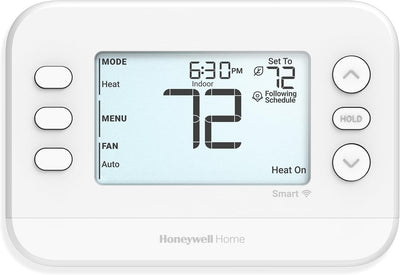 X2S Smart Wi-Fi Thermostat, White | Conventional/Heat Pump Compatibility, WiFi Thermostat for Home