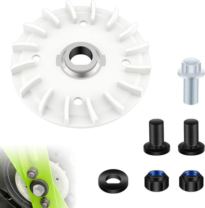Lawn Mower Blade Part Kit (Part Fan/Bolts/Nuts & Washer Replacement Kit) for Dual Blades - for EGO Power+ LM2130SP