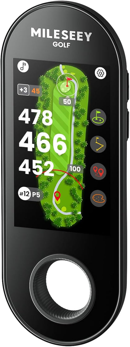 GeneSonic Go Golf GPS Handheld with 43K+ Courses (No Subscription)