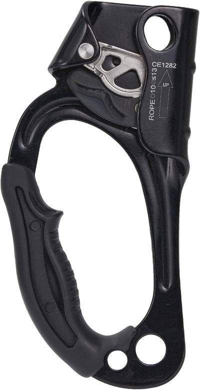 Hand Ascender, Rock Climbing Tree Arborist Rappelling Gear Equipment Rope Clamp for 10~13MM Rope