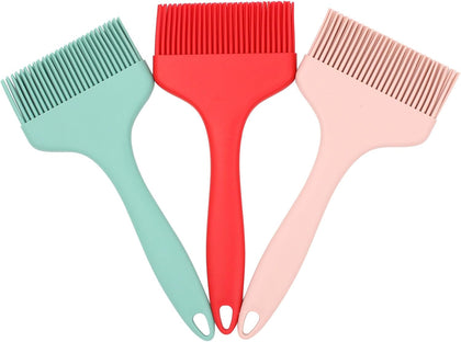 Silicone Pastry Brushes Basting Brushes for Baking and Cooking, 3 Pack