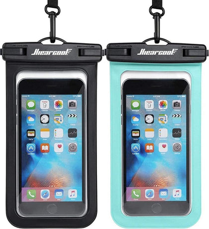 Waterproof Phone Pouch, IPX8 Waterproof Phone Case for iPhone 17/16/15/14 Pro Max, Cell Phone Dry Bag for Beach &