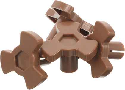 Microwave Turntable Roller Guide Support Coupler Shaft Parts 4Pcs | Plastic Replacement Set