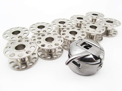 ckpsms Brand -1PCS Bobbin CASE #200909107 43725 & BOBBINS FIT for Kenmore 158&385 Sewing Machines