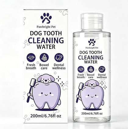 1PCSPawbright Pet Dental Water Additive, Dog Water Additive for Dental Care, Keep Dog Breath Fresh and Teeth Clean