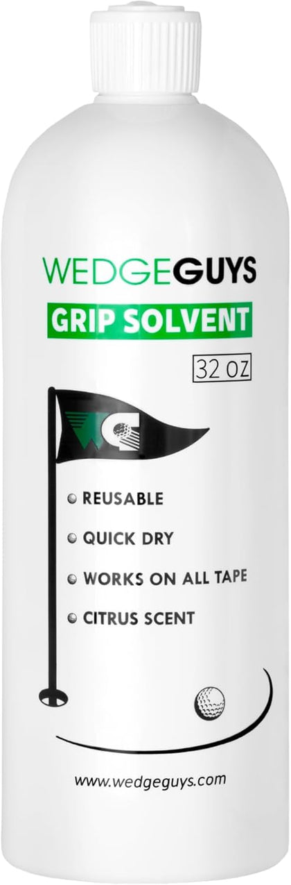 Professional Golf Grip Tape Solvent for Regripping Golf Clubs | Golf Grip Solvent Solution for Easy Regripping and