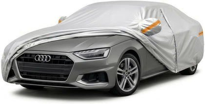 All-Weather Audi A4/S4 Car Cover Waterproof All Weather, Heavy Duty Car Tarp Custom Fit for 2009-2026 Audi A4, S4