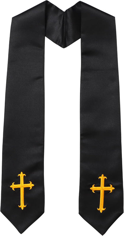 Clergy Stole & Choir Stole with Embroidered 60/72"