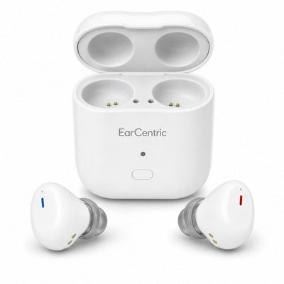EarCentric Whisper Rechargeable Charger Hearing Aid