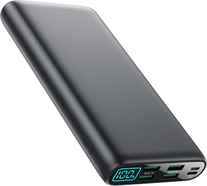 Portable Charger 38800mAh Power Bank with 5 Outputs & 2 Inputs,PD USB C In&Out Fast Phone Charging External Battery
