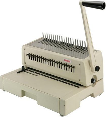 210PB Manual Comb Binding Machine, 20 Sheets Max. Punch Capacity, 425 Sheets Max. Bind Capacity, Adjustable Punch