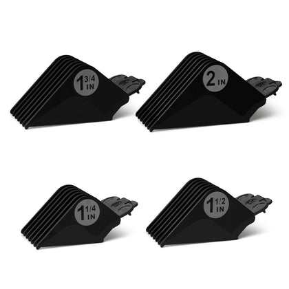 Clipper Guards Set 16 14 12 10 Compatible with Most Wahl Clippers, Clipper Guides Replacement - 1.25" to 2", 4 Piece