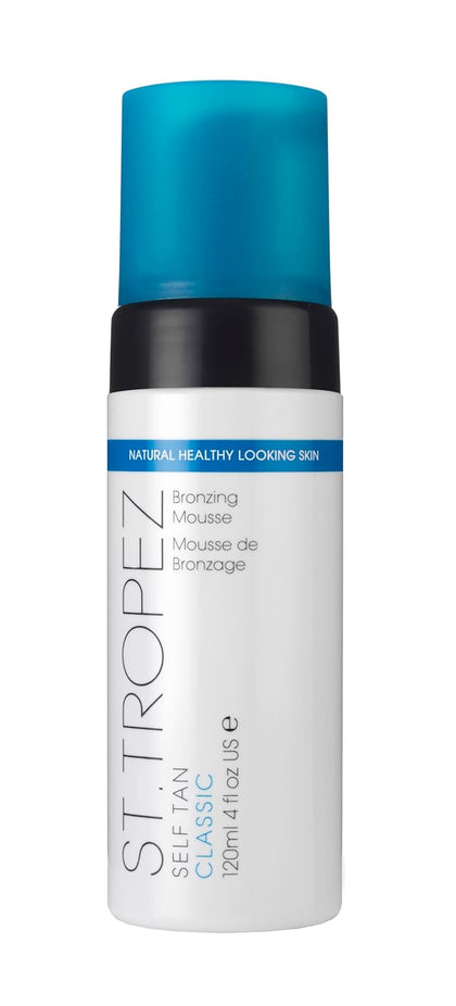 Classic Bronzing Self Tan Mousse for Streak-Free, Golden Tinted, Natural-Looking Tan, 4 Fl Oz