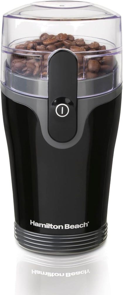 Fresh Grind Electric Coffee Grinder For Up To 12 Cups | Grinds Coffee Beans, Spices & More | Stainless Steel Blades |