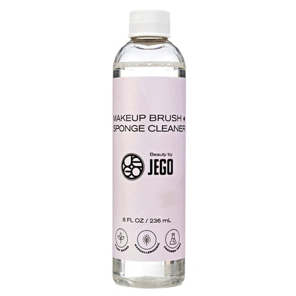 Makeup Brush Cleaner Solution - Sponge Cleaner - Make Up Brush Liquid Cleanser - Hypoallergenic & Plant-Based