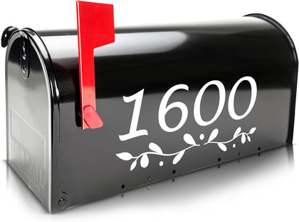 Mailbox Numbers For Outside, 2" Tall, 5 Sets, Reflective | Efficient Deliveries, Aids Emergency Responsiveness, 0-9