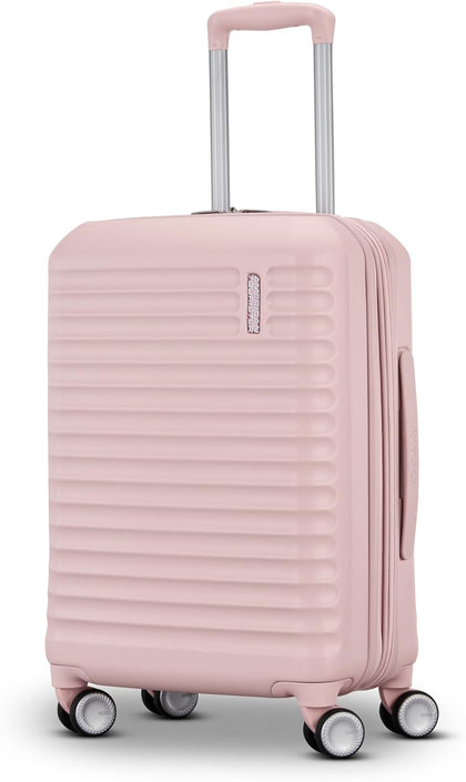 Stratum 3.0 Carry-On Spinner, Airline Approved, Durable Hardside Luggage, Expands 1.5", RightHeight Adjustable