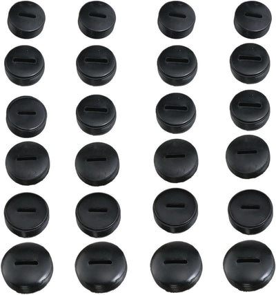24 Piece Carbon Brush Holder Caps, 6 Sizes for Power Tools