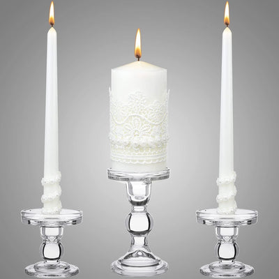 Unity Candles for Wedding Ceremony with Holder,Classic Style
