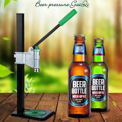 Manual Bottle Capper Tool Machine 26mm and 29mm Crown Capper Beer Corking Machine,Heavy Duty Strong Metal Easy Action
