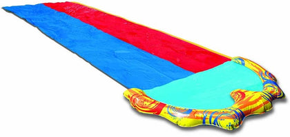 Splash Sprint Water Slide with 16 Foot Dual Racing Lanes and Splash Pool (Adventure Summer & Spring Toy Backyard Fun)