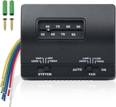 7330F3852 RV Thermostat for Coleman Mach RV Thermostat Heat/Cool 7330F3852 Air Conditioner Parts Single Stage Heating/Cooling Control