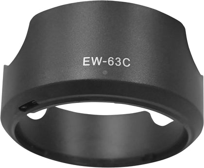 EW-63C Lens Hood for Canon RF-S 14-30mm on R50V,RF 24-50mm on EOS R8 Camera