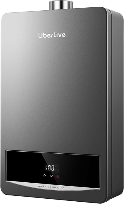 Propane Gas Tankless Water Heater, Indoor Max 4.3 GPM, 100,000 BTU On Demand Instant Hot Water Heater Propane Gas