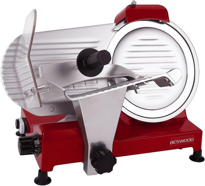 10" Electric Deli Meat Slicer, Cheese Food Slicer with Premium Chromium-plated Steel Blade, for Home and Commercial