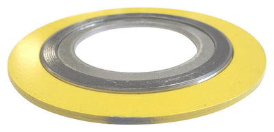 Lamons Sterling Seal and Supply, Inc. API 601 9000IR4304GR300 Spiral Wound Gasket with 304SS Inner Ring, 4" Pipe Size x 300# Class Flange x 304SS/Flexible Graphite