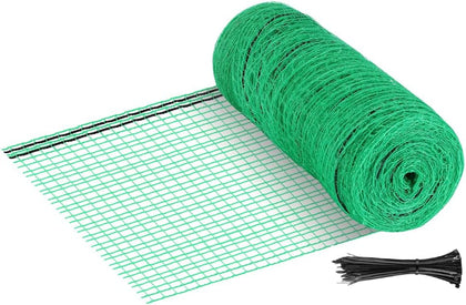 Deer Fence Netting 5x100 FT, Heavy Duty Plastic Mesh Fencing Roll