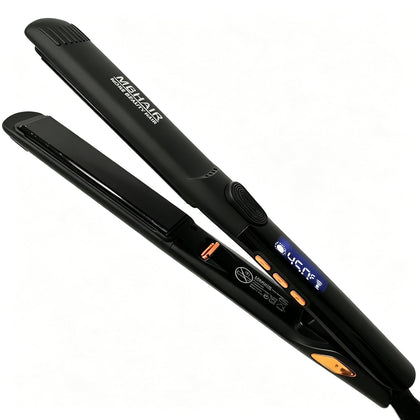 Flat Iron Hair Straightener Curler 2 in 1,Ceramic 1″ Instant Heat up | Negative ions reduce frizz for silky shiny